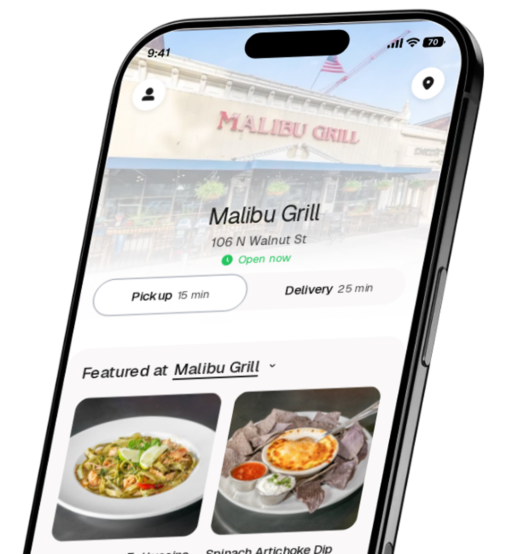 Malibu Grill app preview