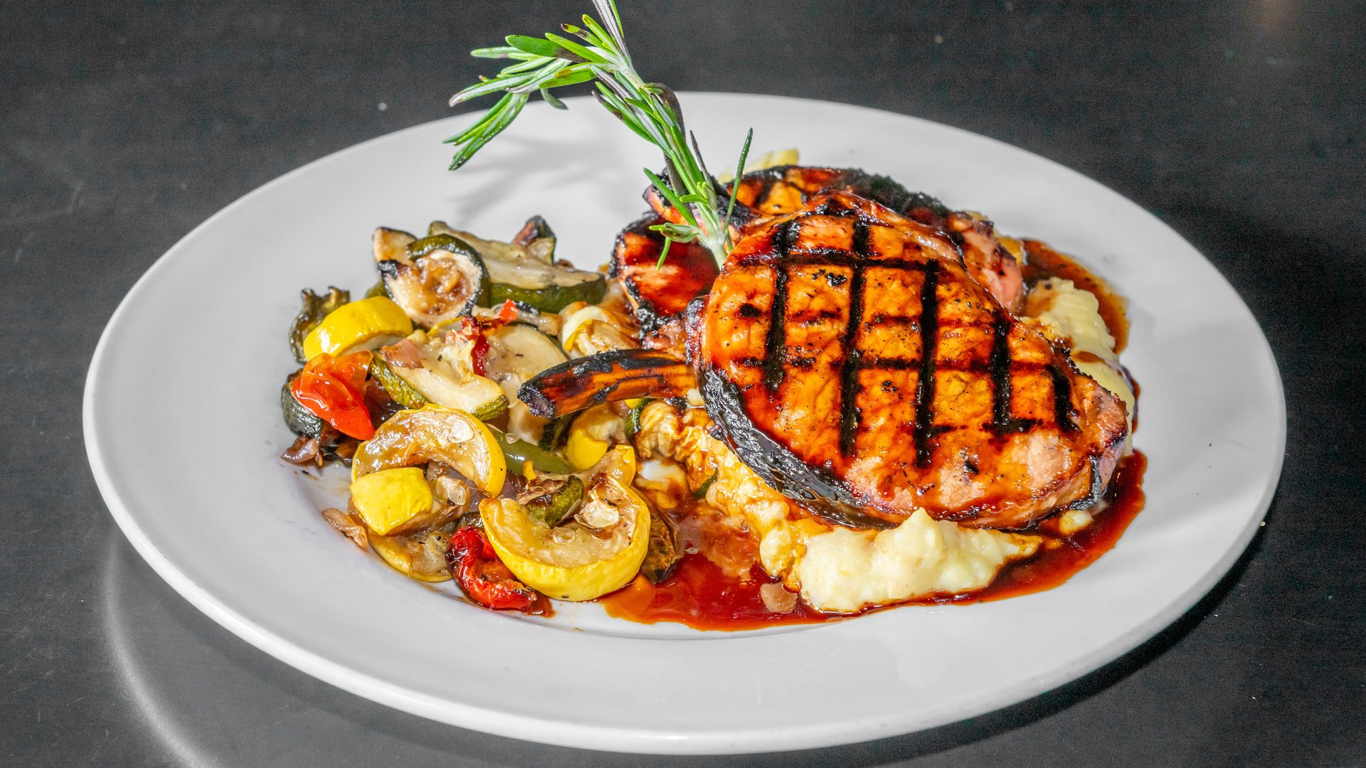 Hand-cut steaks, fresh seafood, made-from-scratch pastas